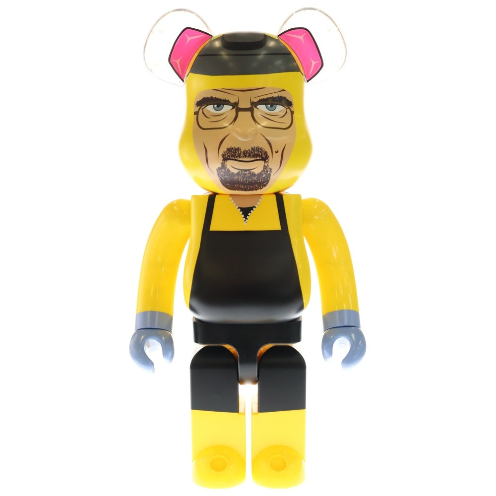 MEDICOM TOY(メディコムトイ) BE@RBRICK Breaking Bad Walter White Chemical Protective Clothing Ver ベアブリック ブレーキングバッド ウォルターホワイト フィギュア 人形 1000% イエロー