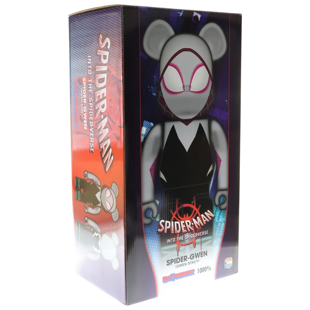 MEDICOM TOY(メディコムトイ) BE@RBRICK SPIDER-GWEN 1000% ベアブリック スパイダーグウェン フィギュア 人形 ホワイト