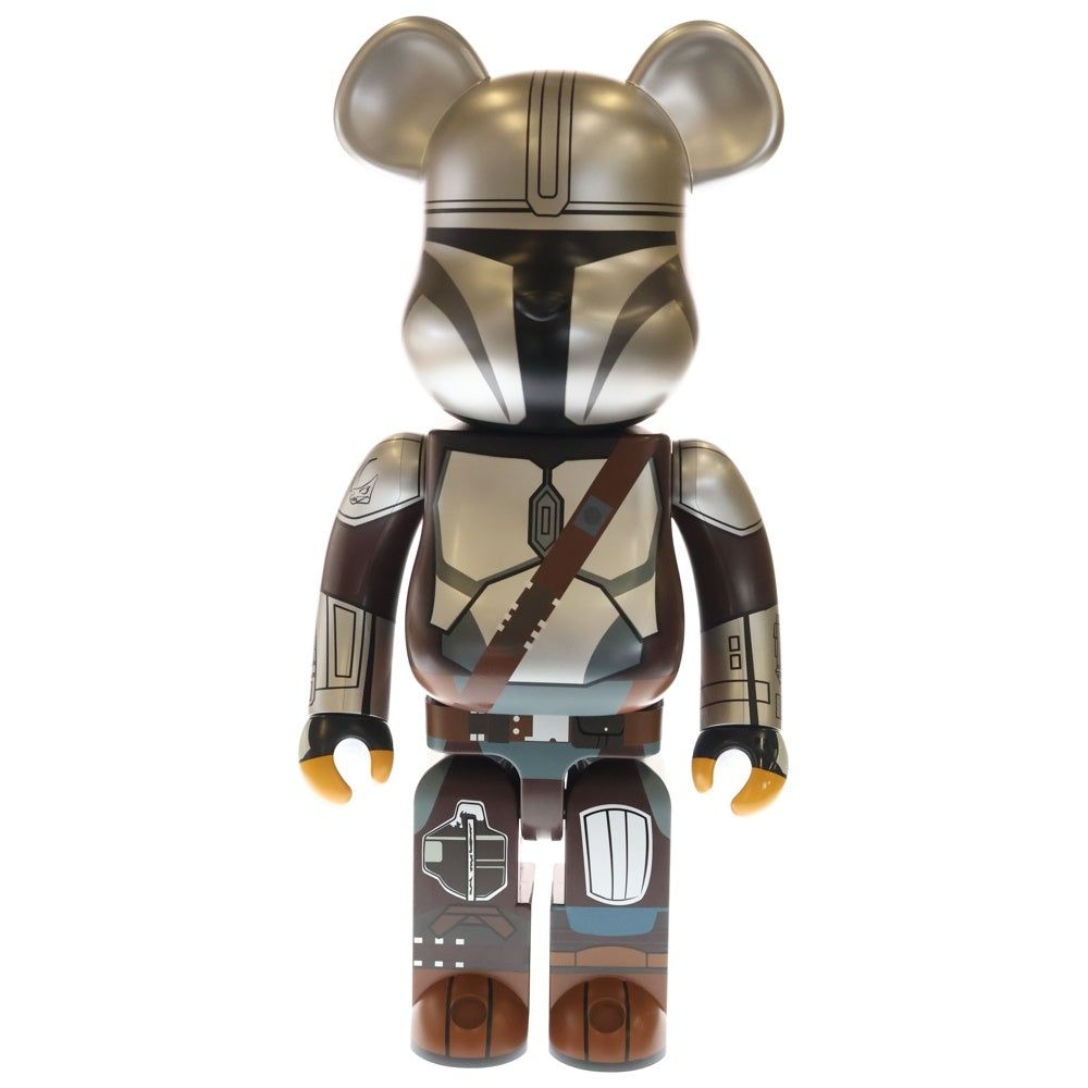 MEDICOM TOY(メディコムトイ) BE@RBRICK MANDALORIAN BESKAR ARMOR 1000% ベアブリック マンダロリアン ベスカー アーマー フィギュア 人形 シルバー