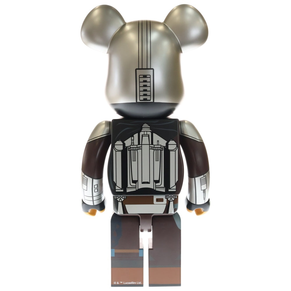 MEDICOM TOY(メディコムトイ) BE@RBRICK MANDALORIAN BESKAR ARMOR 1000% ベアブリック マンダロリアン ベスカー アーマー フィギュア 人形 シルバー