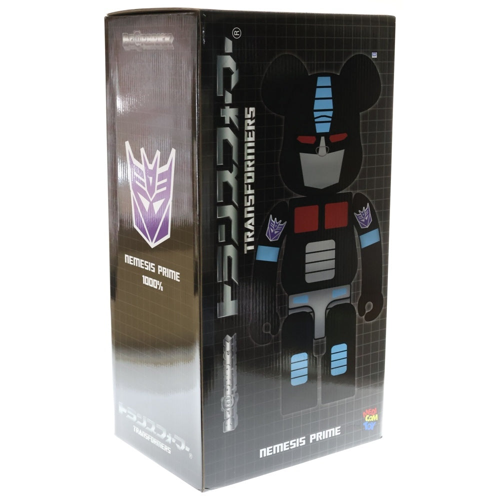 MEDICOM TOY(メディコムトイ) BE@RBRICK NEMESIS PRIME 1000% ベアブリック ネメシス プライム フィギュア 人形 ブラック