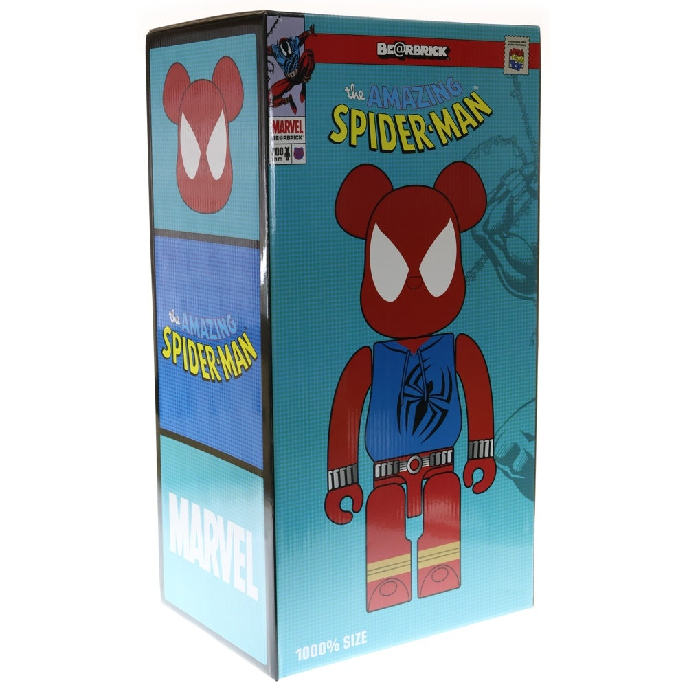 MEDICOM TOY(メディコムトイ) BE@RBRICK SCARLET SPIDER 1000% ベアブリック スカーレット スパイダーマン フィギュア 人形 レッド