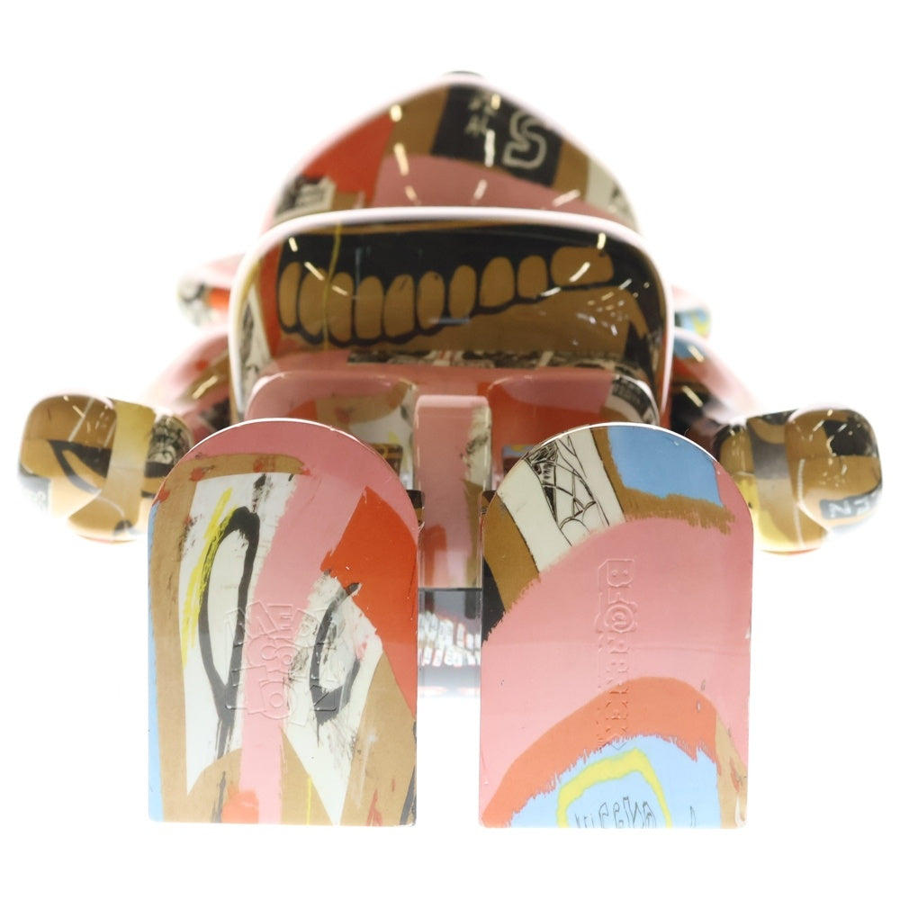 MEDICOM TOY(メディコムトイ) BE@RBRICK Andy Warhol JEAN-MICHEL BASQUIAT #2 1000% ベアブリック アンディ ウォーホル ジャン-ミシェル バスキア フィギュア 人形 マルチ