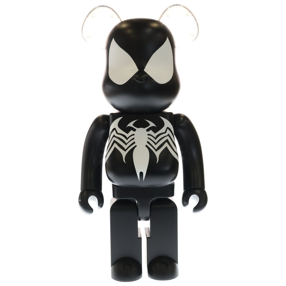 MEDICOM TOY(メディコムトイ) BE@RBRICK SPIDER-MAN BLACK COSTUME 1000% ベアブリック スパイダーマン ブラック コスチューム フィギュア 人形 ブラック
