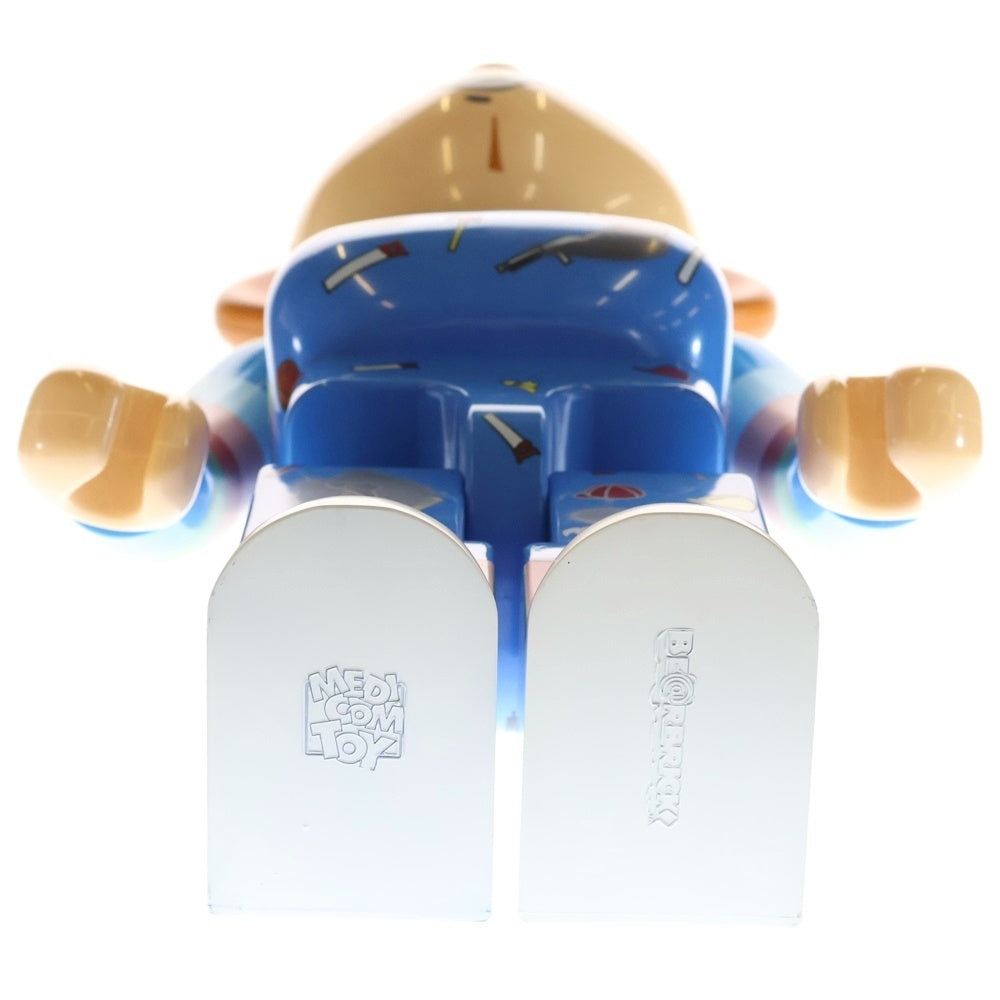 MEDICOM TOY(メディコムトイ) BE@RBRICK CHUCKY 1000% ベアブリック チャッキー フィギュア 人形 ベージュ/ブルー