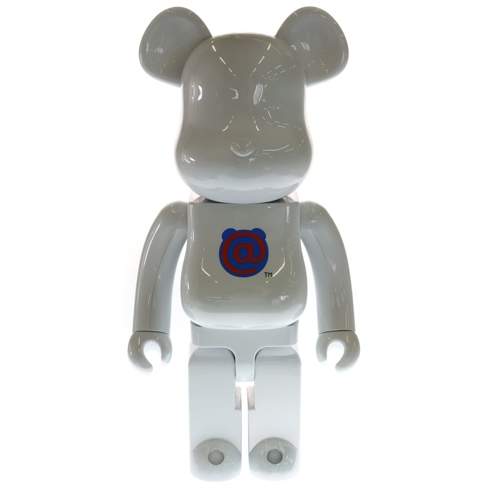 MEDICOM TOY(メディコムトイ) BE@RBRICK 1ST MODEL WHITE CHROME 1000% ベアブリック ファーストモデル クローム フィギュア 人形 ホワイト