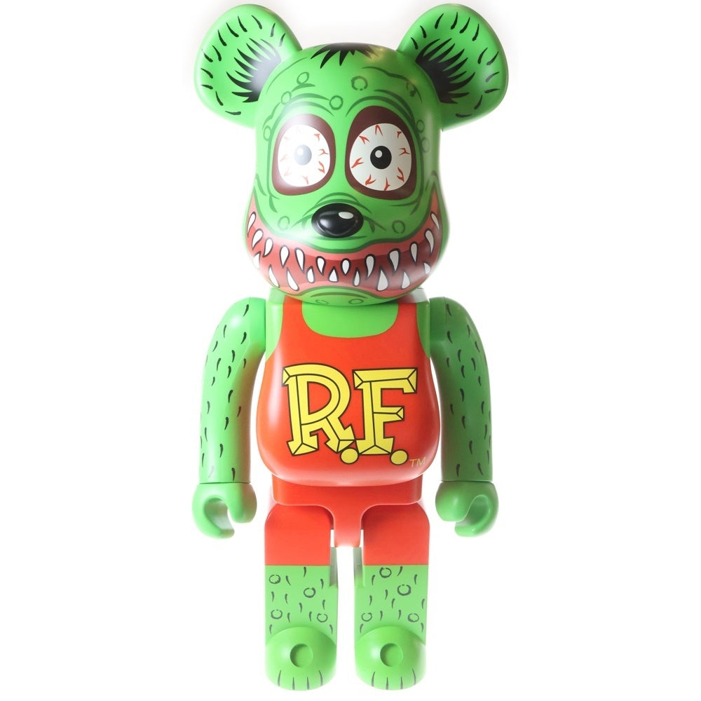 MEDICOM TOY(メディコムトイ) BE@RBRICK RAT FINK 1000% ベアブリック ラットフィンク フィギュア 人形 グリーン