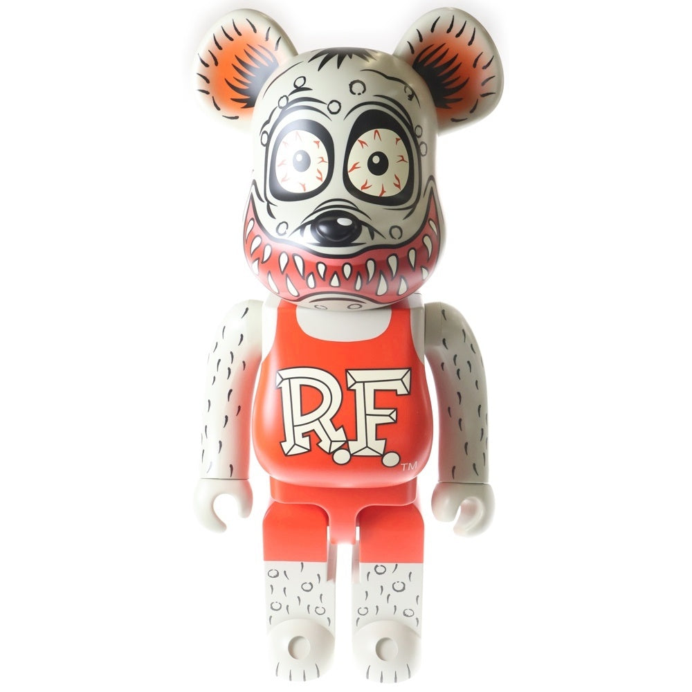 MEDICOM TOY(メディコムトイ) BE@RBRICK RAT FINK GRAY VER. 1000% ベアブリック ラットフィンク フィギュア 人形 グレー