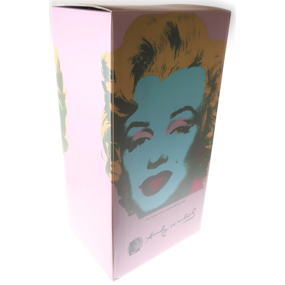 MEDICOM TOY(メディコムトイ) BE@RBRICK ANDY WARHOL MARILYN MONROE #2 1000% ベアブリック アンディ ウォーホル マリリンモンロー フィギュア 人形 ピンク/ブルー