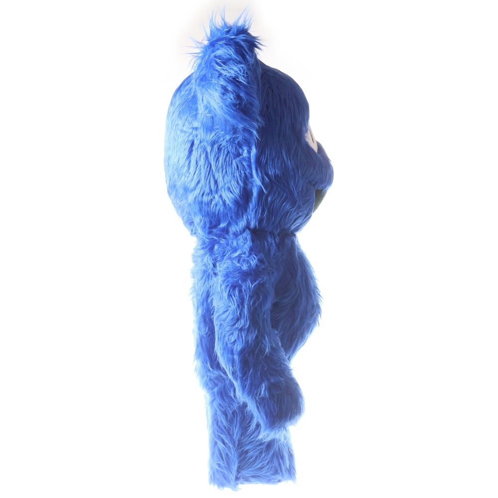 MEDICOM TOY(メディコムトイ) BE@RBRICK COOKIE MONSTER Costume Ver 1000% ベアブリック クッキーモンスター コスチューム ファー フィギュア ■ 人形 ブルー