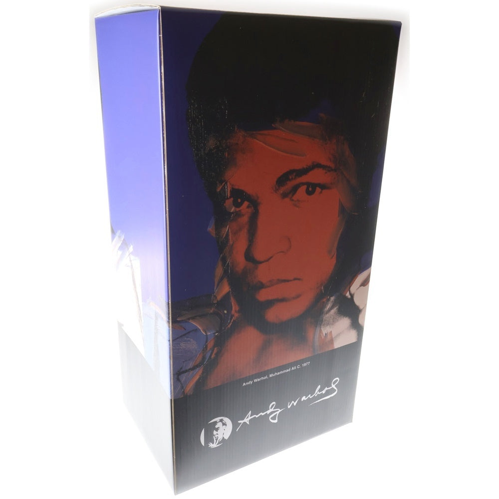 MEDICOM TOY(メディコムトイ) BE@RBRICK ANDY WARHOL MUHAMMAD ALI 1000% ベアブリック アンディ ウォーホル モハメドアリ フィギュア 人形 ブルー