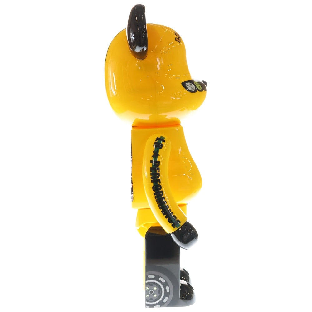 MEDICOM TOY(メディコムトイ) BE@RBRICK RIBANNA-KUN LBWK 1000% ベアブリック リバンナ君 リバティーウォーク フィギュア 人形 イエロー