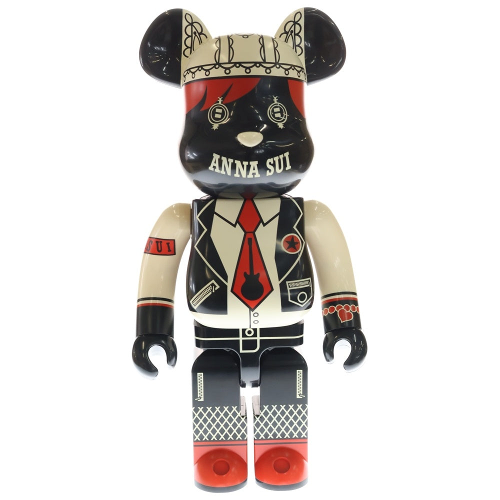 MEDICOM TOY(メディコムトイ) BE@RBRICK ANNA SUI RED&BEIGE 1000% ベアブリック アナ スイ フィギュア 人形 レッド/ベージュ