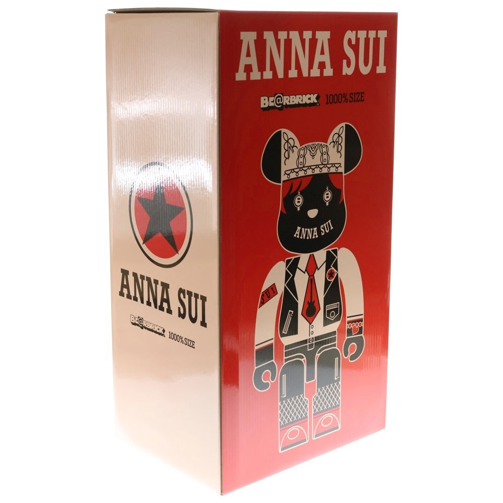 MEDICOM TOY(メディコムトイ) BE@RBRICK ANNA SUI RED&BEIGE 1000% ベアブリック アナ スイ フィギュア 人形 レッド/ベージュ