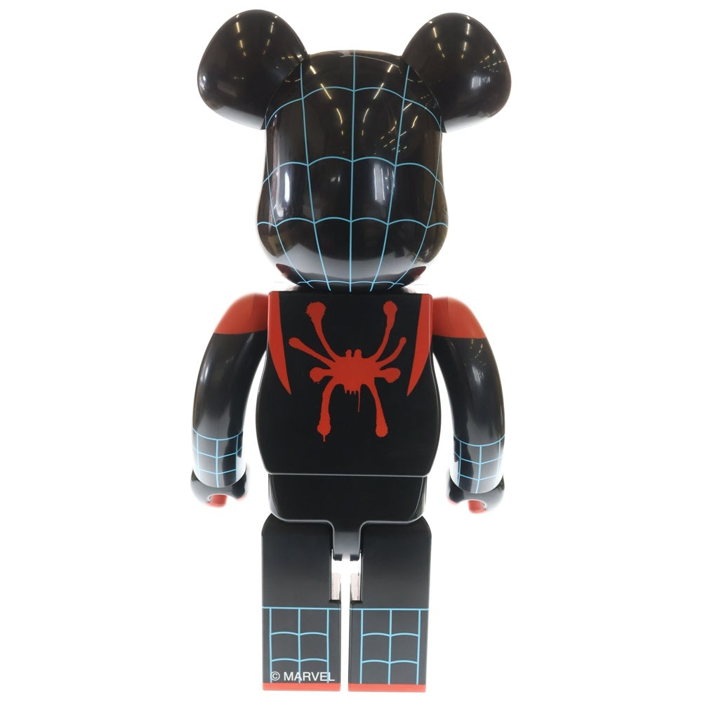 MEDICOM TOY(メディコムトイ) BE@RBRICK SPIDER-MAN MILES MORALES 1000% ベアブリック スパイダーマン マイルズ モラレス フィギュア 人形 ブラック