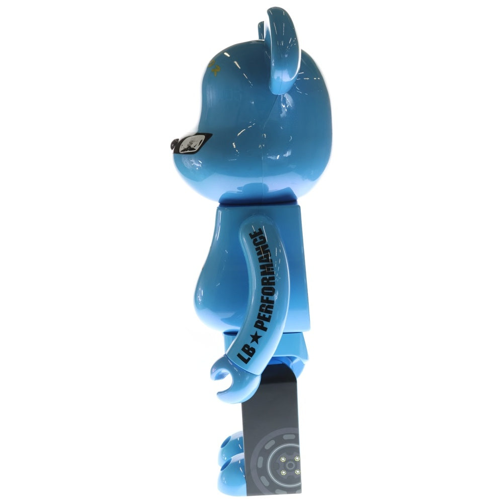 MEDICOM TOY(メディコムトイ) BE@RBRICK RIBAKEN-KUN LBWK 1000% ベアブリック リバケン君 リバティーウォーク フィギュア 人形 ブルー