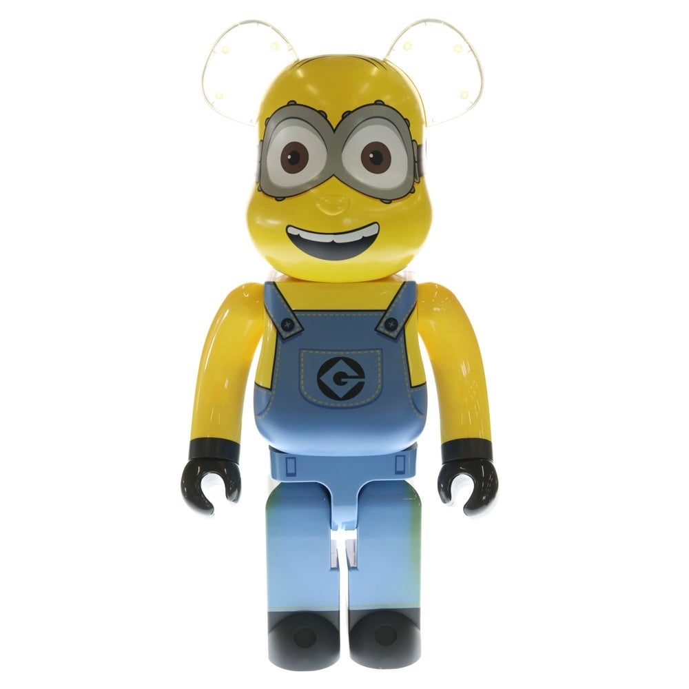 MEDICOM TOY(メディコムトイ) BE@RBRICK DAVE DESPICABLE ME 3 1000% ベアブリック デイブ ミニオン フィギュア ■ 人形 イエロー