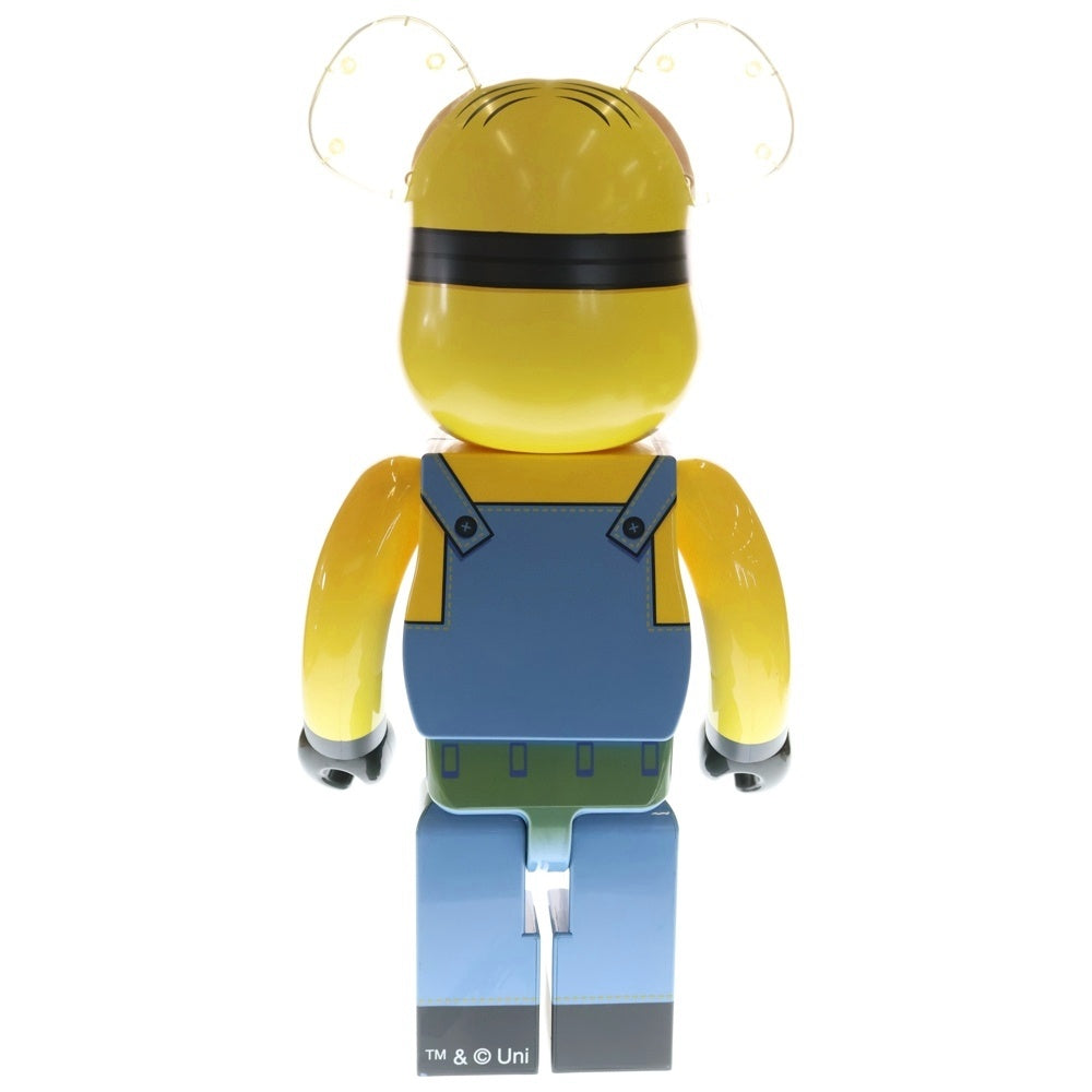 MEDICOM TOY(メディコムトイ) BE@RBRICK DAVE DESPICABLE ME 3 1000% ベアブリック デイブ ミニオン フィギュア ■ 人形 イエロー