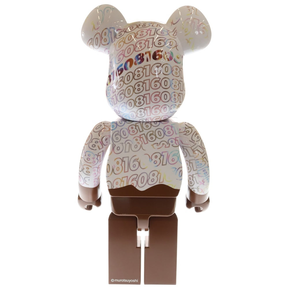 MEDICOM TOY(メディコムトイ) BE@RBRICK Drink Coffee by Yunomi 1000% ベアブリック 8時16分だヨ！湯呑みでコーヒー フィギュア 人形 ホワイト/ブラウン