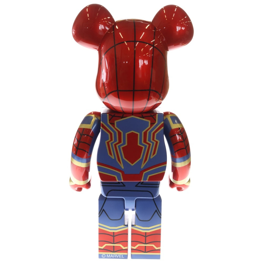 MEDICOM TOY(メディコムトイ) BE@RBRICK IRON SPIDER 1000% ベアブリック アイアン スパイダーマン フィギュア 人形 レッド