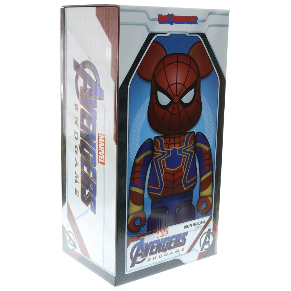 MEDICOM TOY(メディコムトイ) BE@RBRICK IRON SPIDER 1000% ベアブリック アイアン スパイダーマン フィギュア 人形 レッド