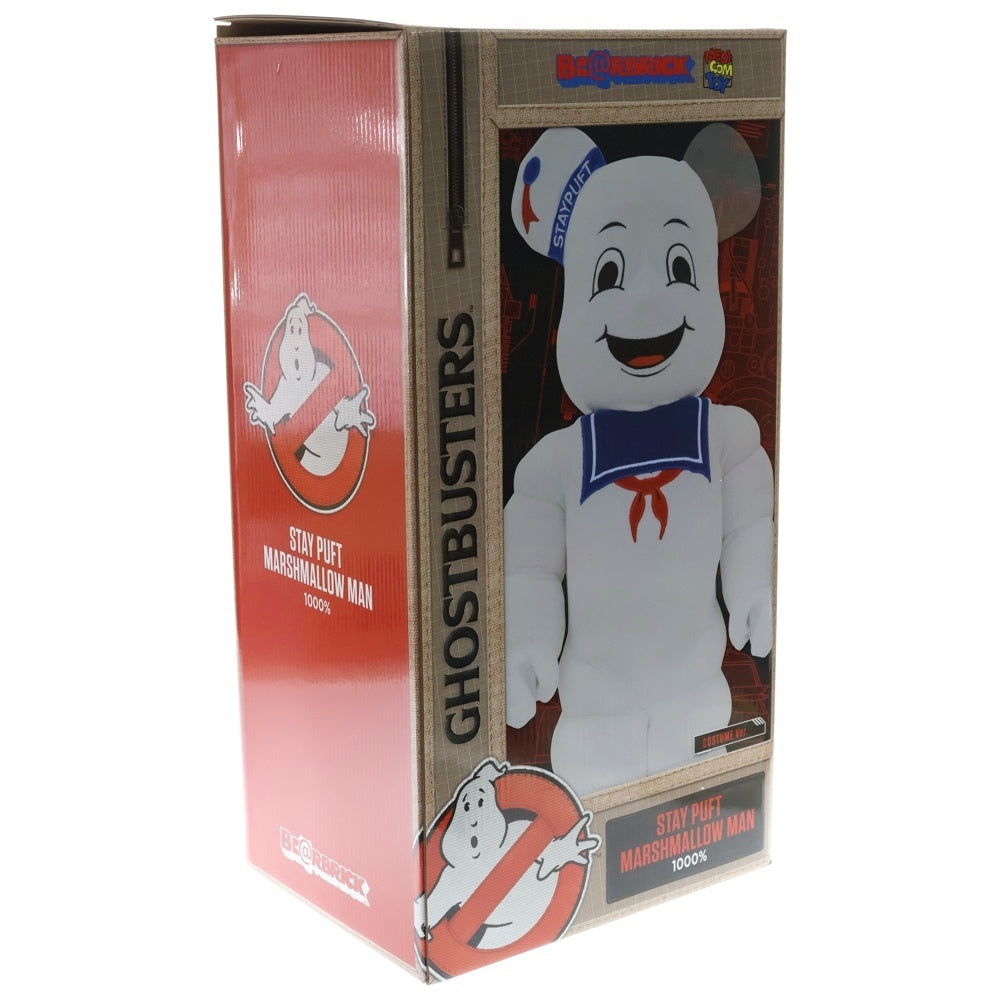 MEDICOM TOY(メディコムトイ) BE@RBRICK STAY PUFT MARSHMALLOW MAN COSTUME Ver.1000% ベアブリック ゴーストバスターズ マシュマロマン コスチューム フィギュア 人形 ホワイト