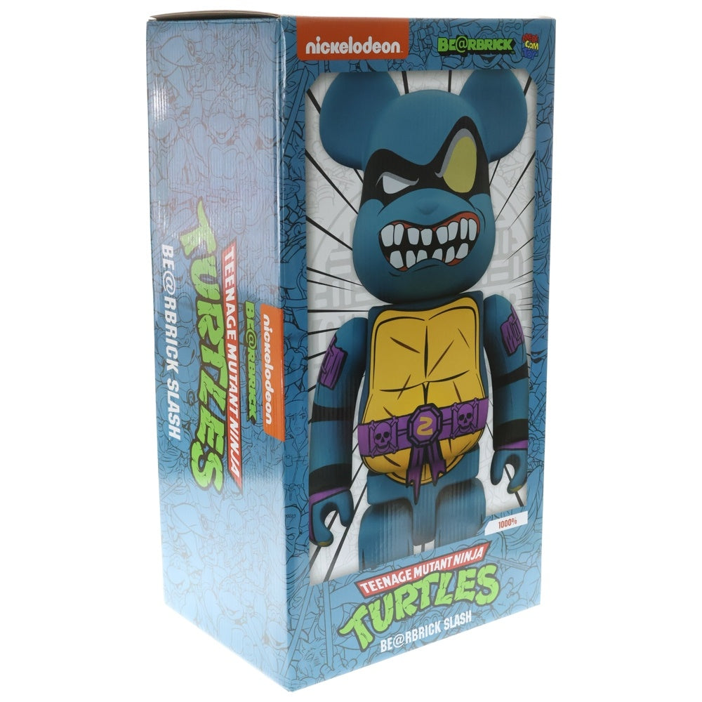 MEDICOM TOY(メディコムトイ) BE@RBRICK SLASH Teenage Mutant Ninja Turtles 1000% ベアブリック スラッシュ ミュータントタートルズ フィギュア 人形 ブルー