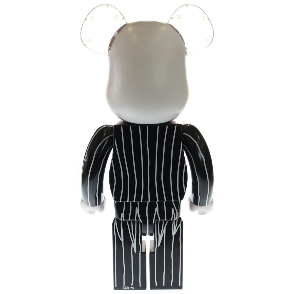 MEDICOM TOY(メディコムトイ) BE@RBRICK Jack Skellington 2021 1000% ベアブリック ナイトメア ジャック スケルトン フィギュア ■ 人形 ブラック/ホワイト