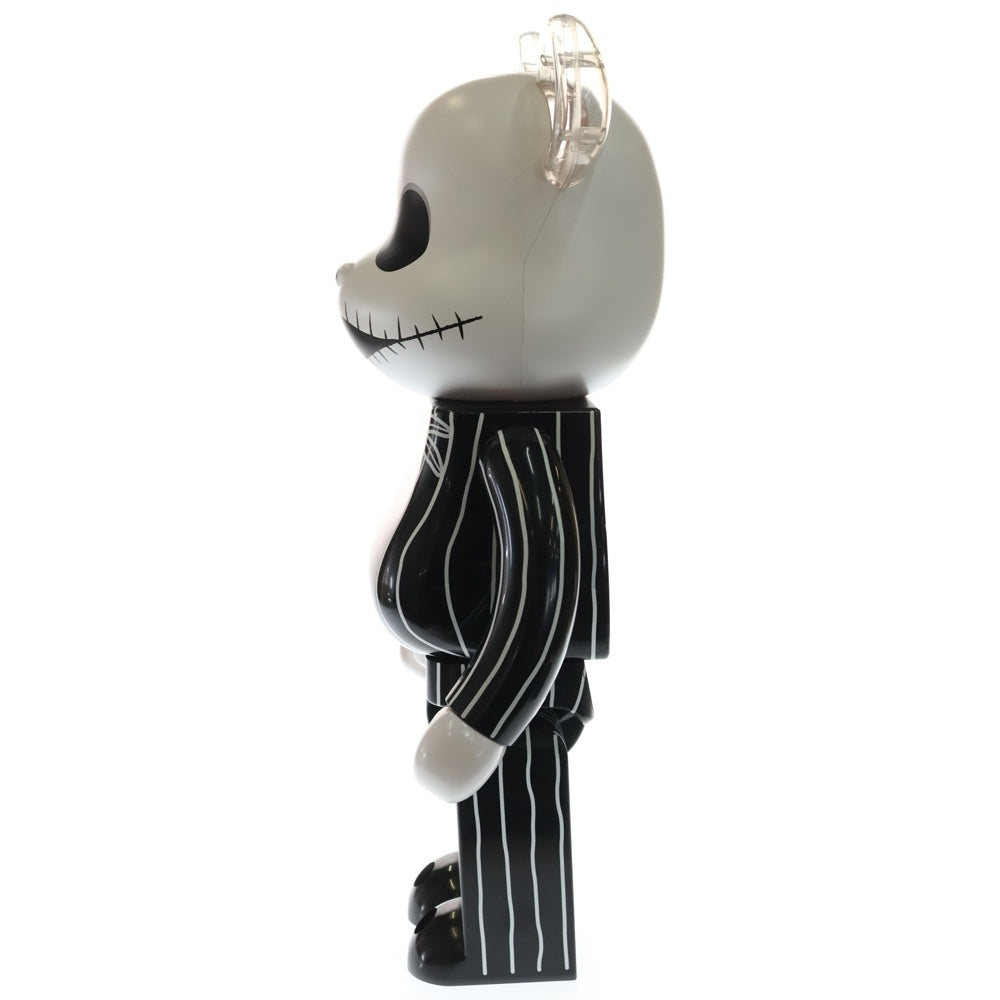 MEDICOM TOY(メディコムトイ) BE@RBRICK Jack Skellington 2021 1000% ベアブリック ナイトメア ジャック スケルトン フィギュア ■ 人形 ブラック/ホワイト