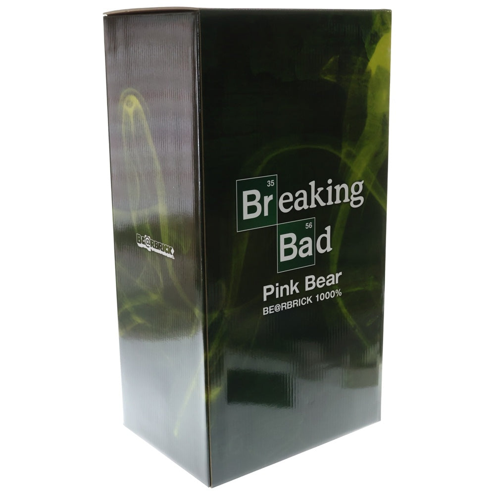 MEDICOM TOY(メディコムトイ) BE@RBRICK Breaking Bad Pink Bear 1000% ベアブリック ブレイキングバット ピンクベアー フィギュア 人形 ピンク