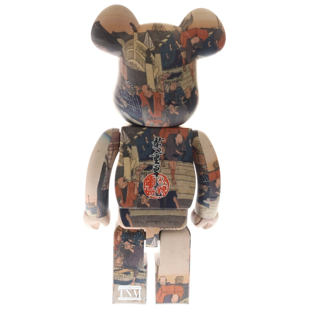 MEDICOM TOY(メディコムトイ) BE@RBRICK Fifty-three Stations of the Tokaido Nihonbashi 1000% ベアブリック 東京国立博物館 BE@RBRICK 歌川広重「東海道五十三次」日本橋 フィギュア