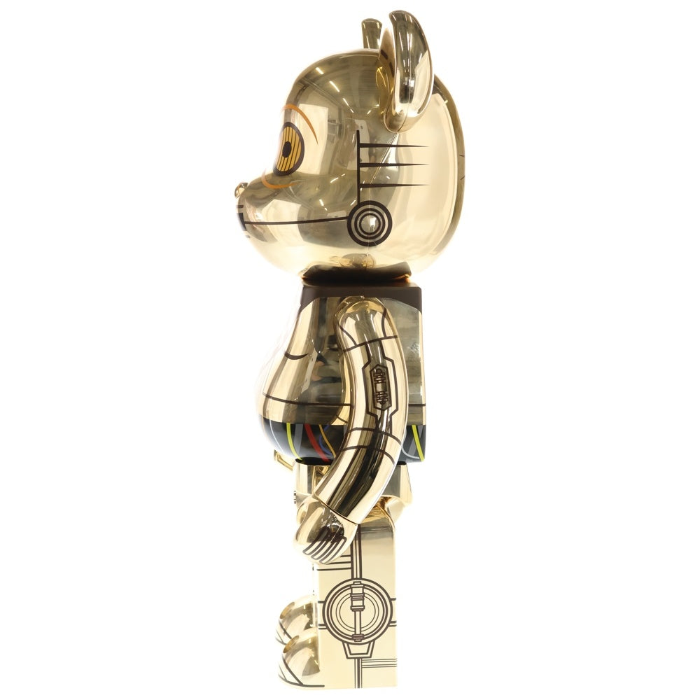 MEDICOM TOY(メディコムトイ) BE@RBRICK C-3PO EP9 Ver 1000% ベアブリック シースリーピーオー イーピーナイン フィギュア 人形 ゴールド