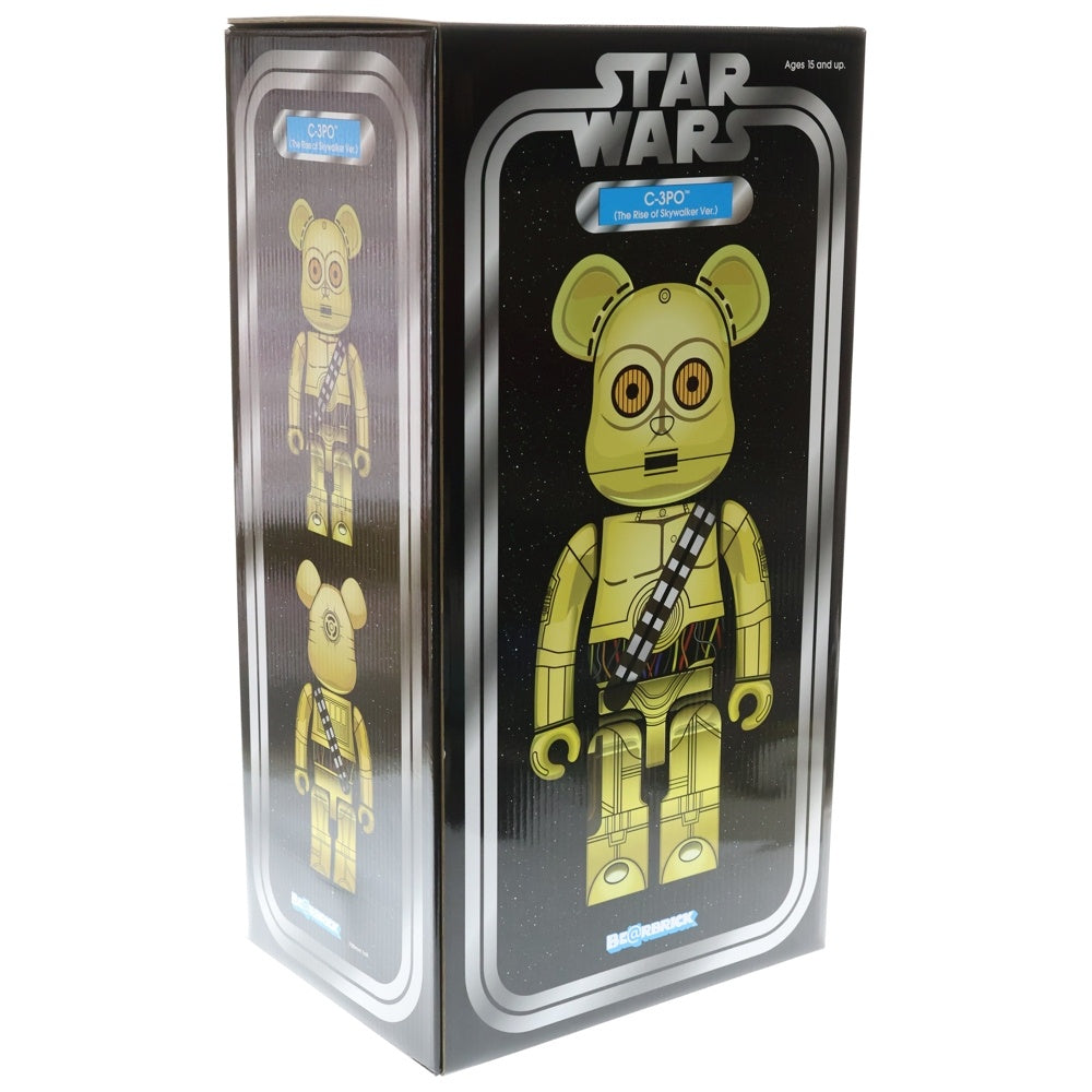 MEDICOM TOY(メディコムトイ) BE@RBRICK C-3PO EP9 Ver 1000% ベアブリック シースリーピーオー イーピーナイン フィギュア 人形 ゴールド