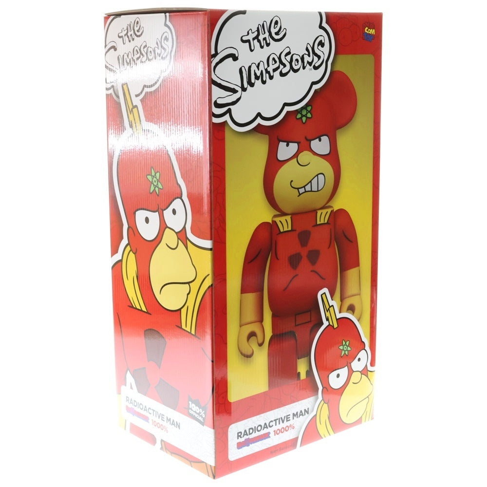 MEDICOM TOY(メディコムトイ) BE@RBRICK RADIOACTIVE MAN 1000% ベアブリック ザ・シンプソンズ ラジオアクティブマン フィギュア 人形 レッド