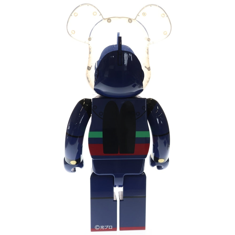 MEDICOM TOY(メディコムトイ) BE@RBRICK TETSUJIN No.28 1000% ベアブリック 鉄人28号 人形 フィギュア ブルー