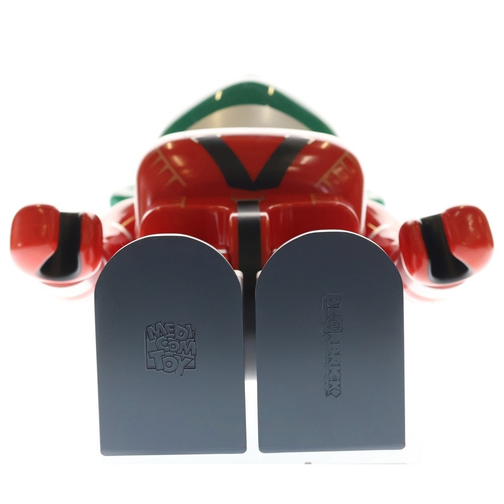 MEDICOM TOY(メディコムトイ) BE@RBRICK SPACE SUIT GREEN HELMET & ORANGE SUIT Ver.1000% ベアブリック スペーススーツ グリーンヘルメット オレンジスーツ フィギュア 人形 オレンジ
