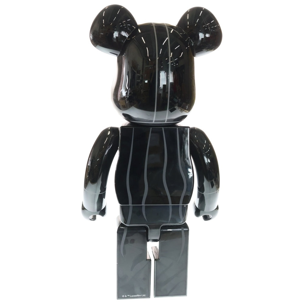 MEDICOM TOY(メディコムトイ) BE@RBRICK DARTH VADER (Rogue One)Chrome Ver 1000% ベアブリック ダースベーダー クロームバージョン フィギュア 人形 ブラック