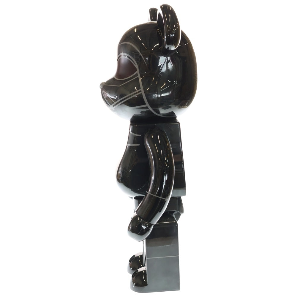 MEDICOM TOY(メディコムトイ) BE@RBRICK DARTH VADER (Rogue One)Chrome Ver 1000% ベアブリック ダースベーダー クロームバージョン フィギュア 人形 ブラック