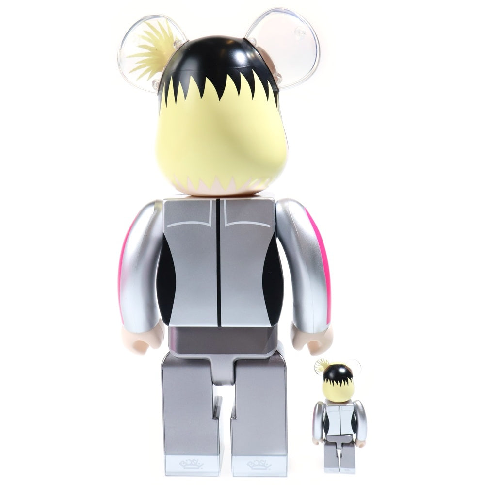 MEDICOM TOY(メディコムトイ) BE@RBRICK CENTCHIHIRO CHITTIII 100% 400% ベアブリック セントチヒロ チッチ フィギュア 人形 シルバー