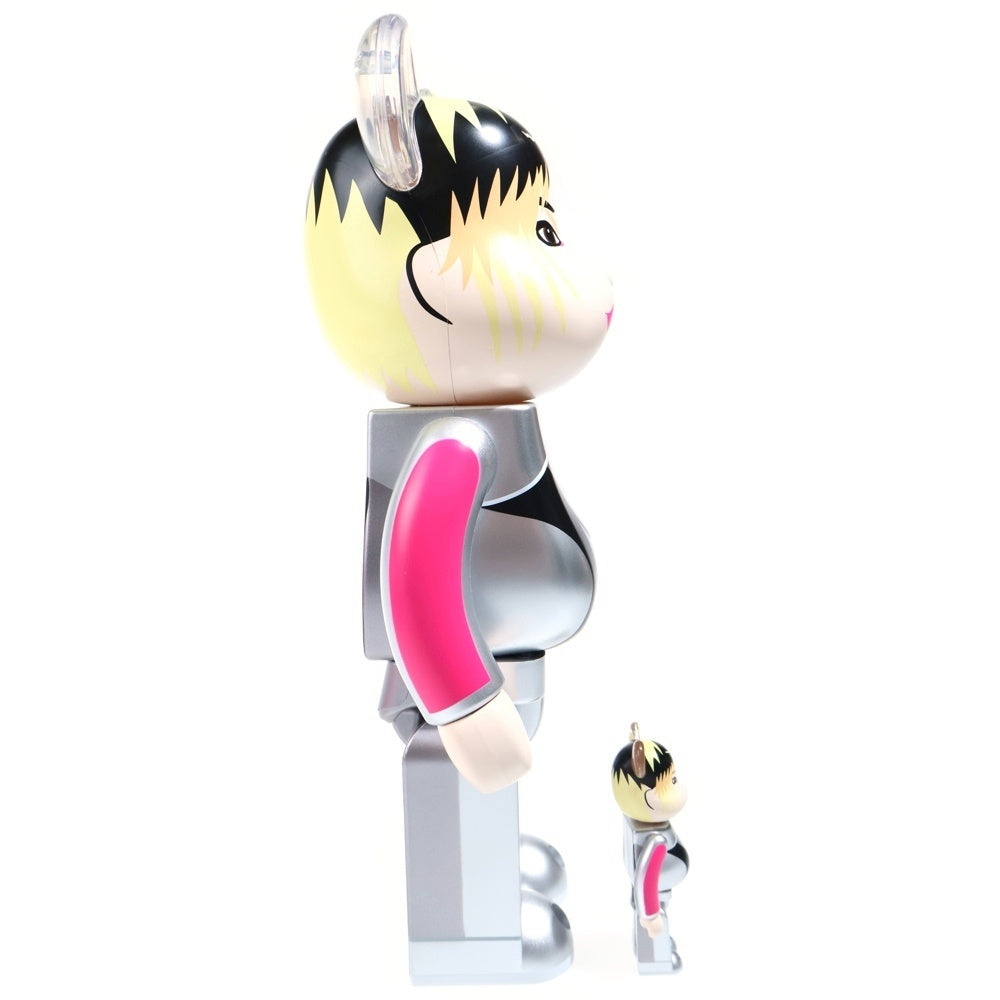MEDICOM TOY(メディコムトイ) BE@RBRICK CENTCHIHIRO CHITTIII 100% 400% ベアブリック セントチヒロ チッチ フィギュア 人形 シルバー