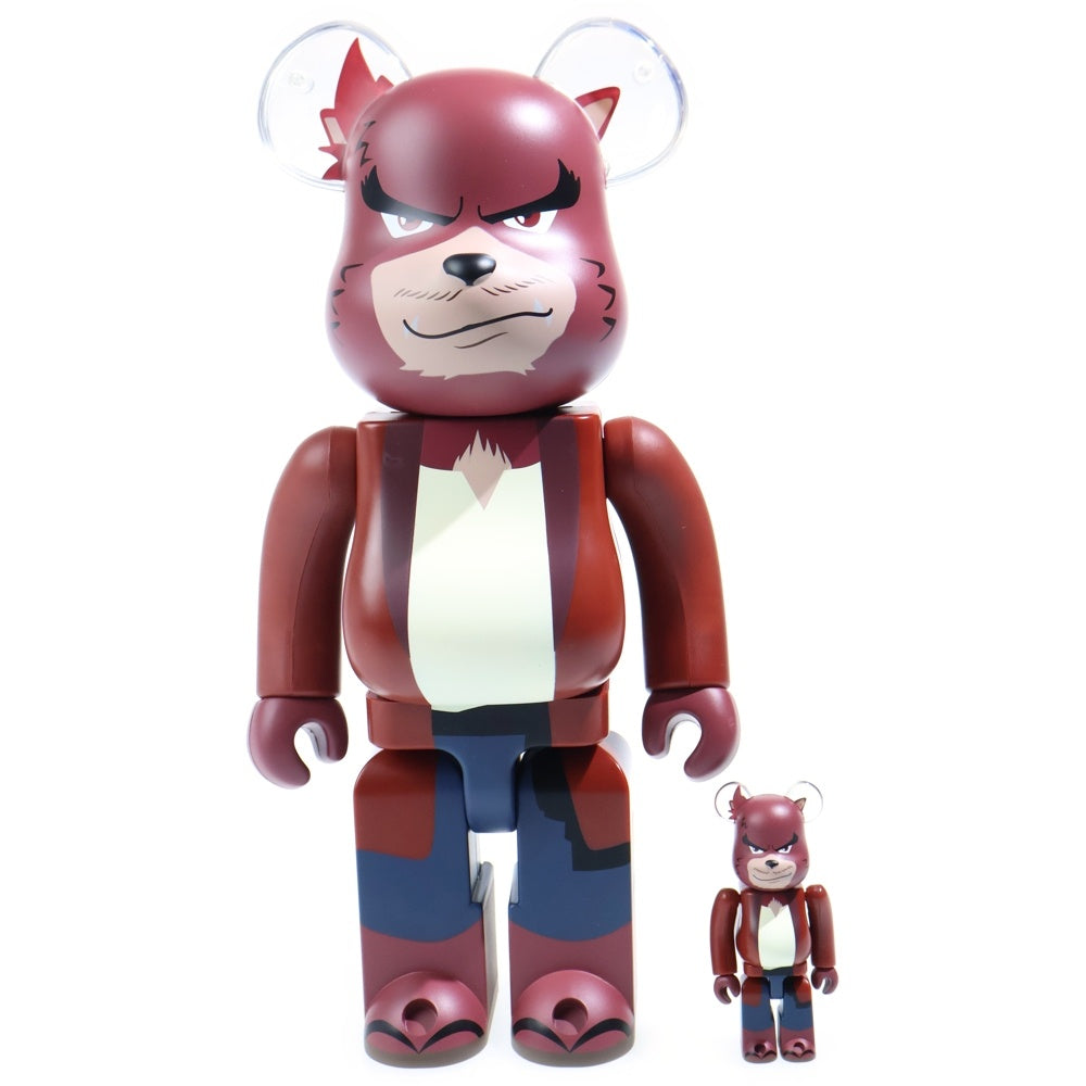 MEDICOM TOY(メディコムトイ) BE@RBRICK バケモノの子 熊徹 100% 400% ベアブリック フィギュア 人形 ブラウン