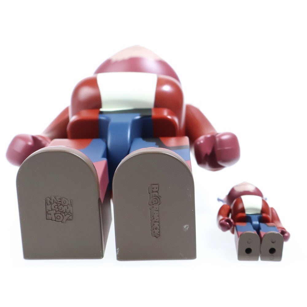 MEDICOM TOY(メディコムトイ) BE@RBRICK バケモノの子 熊徹 100% 400% ベアブリック フィギュア 人形 ブラウン