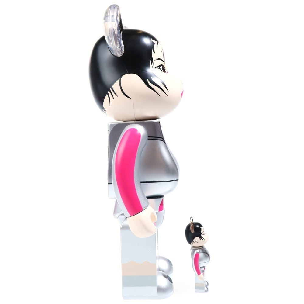 MEDICOM TOY(メディコムトイ) BE@RBRICK AINA THE END 100% 400% ベアブリック アイナ ジ エンド フィギュア 人形 シルバー