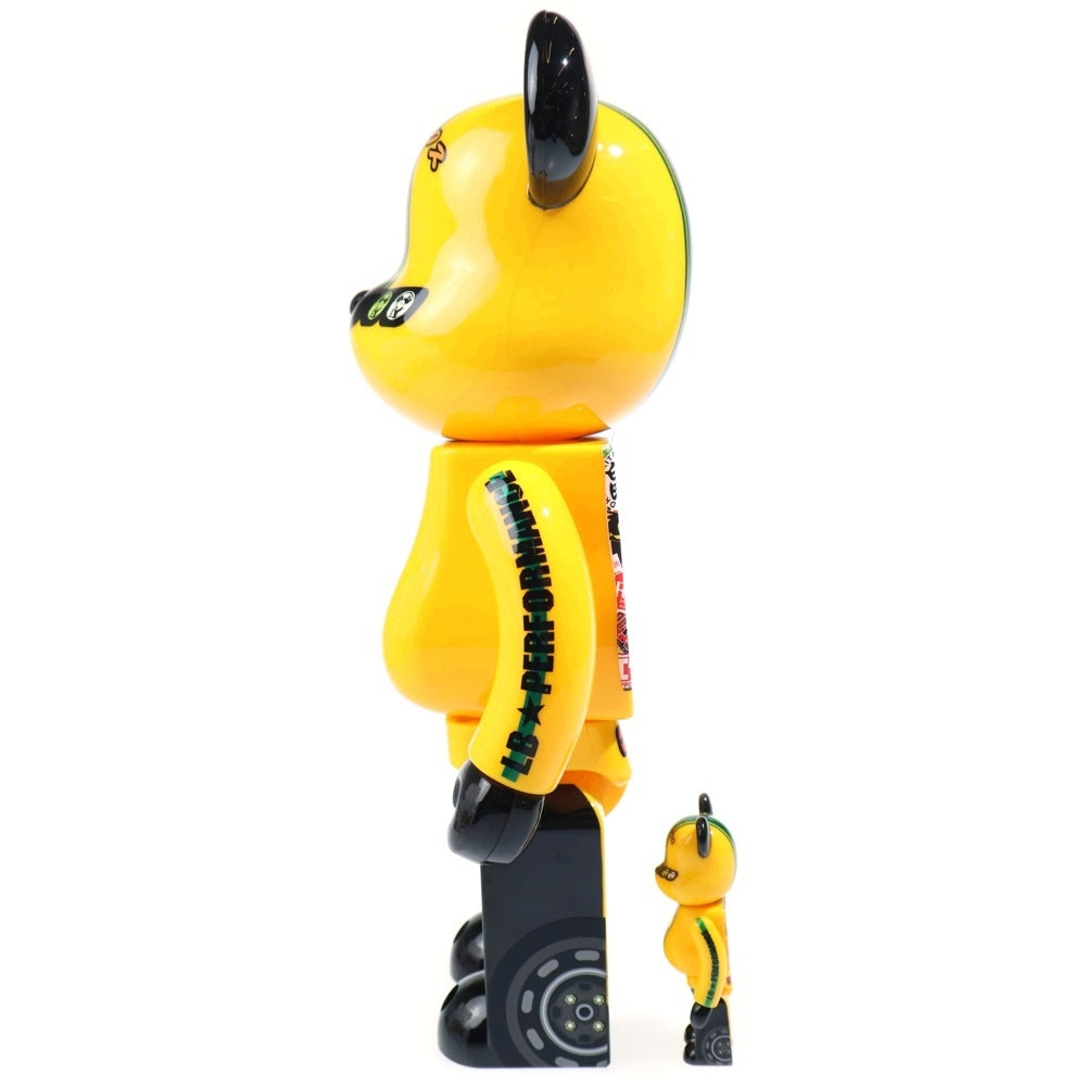 MEDICOM TOY(メディコムトイ) BE@RBRICK LBWK RIBANNA-KUN 100% 400% ベアブリック リバティーウォーク リバンナくん フィギュア 人形 イエロー