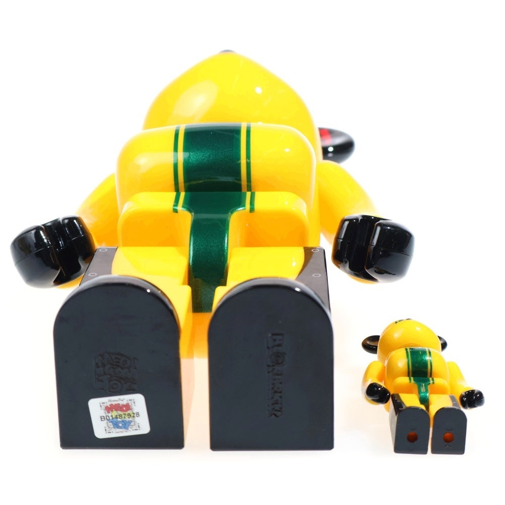 MEDICOM TOY(メディコムトイ) BE@RBRICK LBWK RIBANNA-KUN 100% 400% ベアブリック リバティーウォーク リバンナくん フィギュア 人形 イエロー