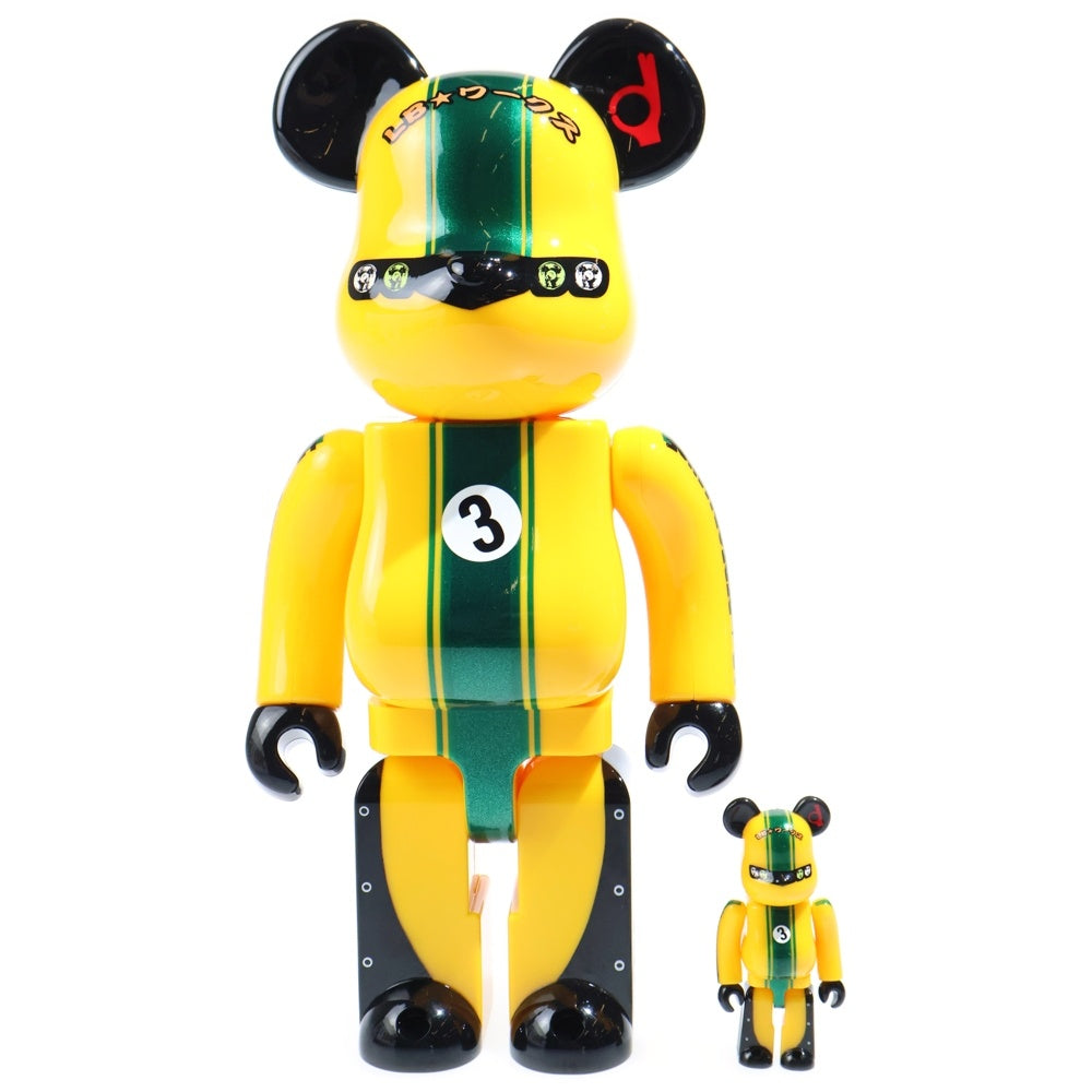 MEDICOM TOY(メディコムトイ) BE@RBRICK LBWK RIBANNA-KUN 100% 400% ベアブリック リバティーウォーク リバンナくん フィギュア 人形 イエロー