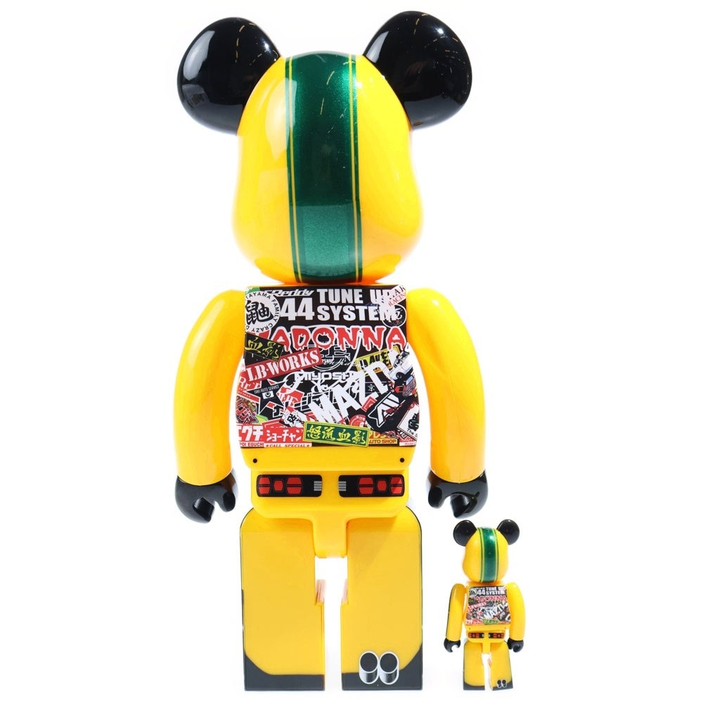 MEDICOM TOY(メディコムトイ) BE@RBRICK LBWK RIBANNA-KUN 100% 400% ベアブリック リバティーウォーク リバンナくん フィギュア 人形 イエロー