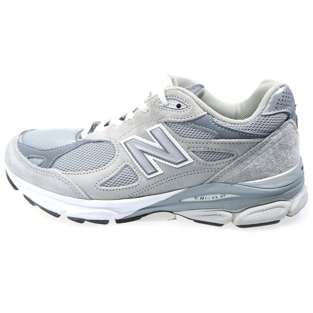 New Balance(ニューバランス) M990GY3 スエード ローカットスニーカー グレー US9/27cm