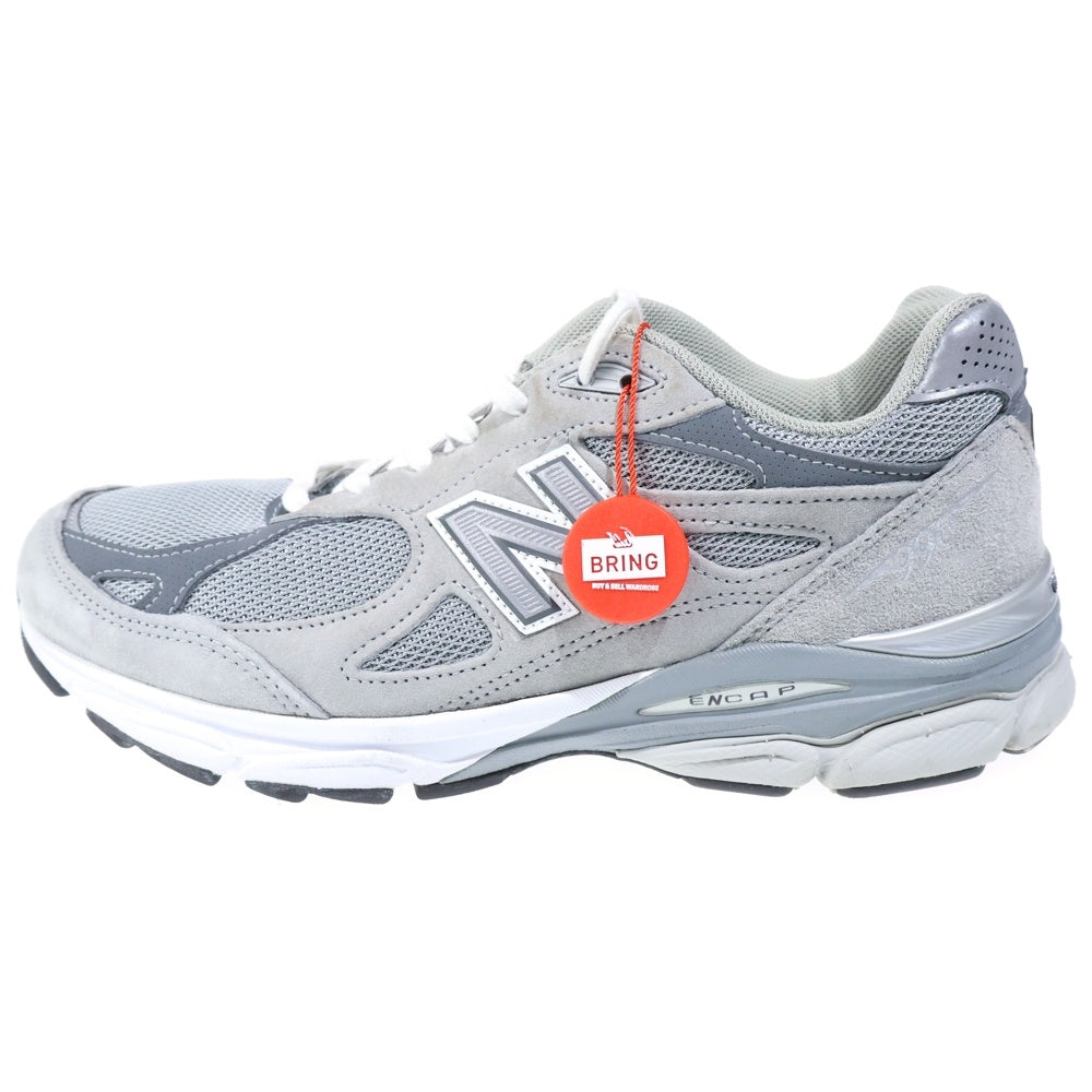 New Balance(ニューバランス) M990GY3 スエード ローカットスニーカー グレー US9/27cm