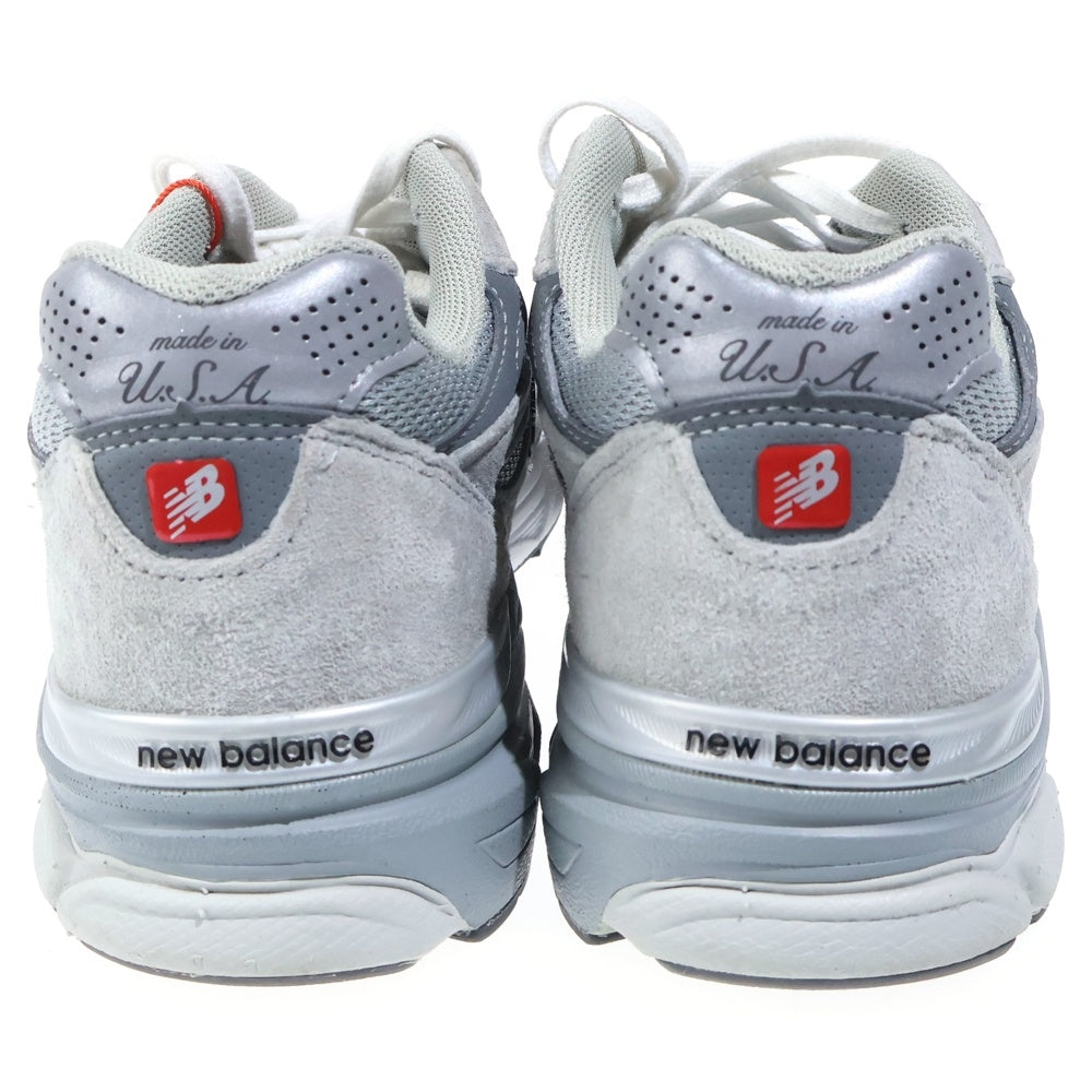 New Balance(ニューバランス) M990GY3 スエード ローカットスニーカー グレー US9/27cm